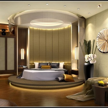 Inner Mongolia international hot spring hotel, the lobby, guest room part