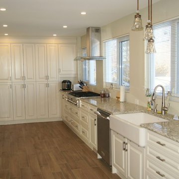 Split level addition and new kitchen