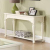 Riverside Furniture Essex Point Sofa Table in Shores White