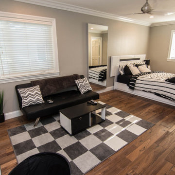 AFTER - High Ceiling to Bedroom Conversion