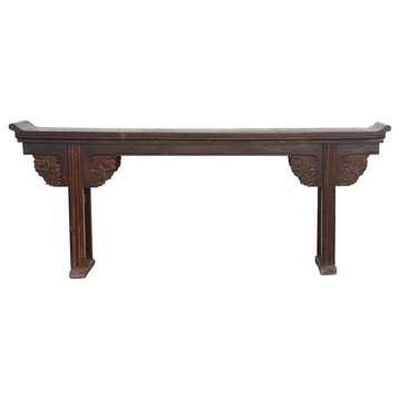 Finely Carved Antique Altar Console