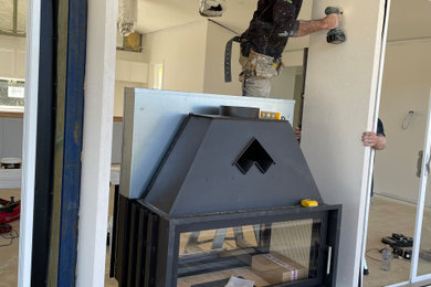 Maison Fireplace installation