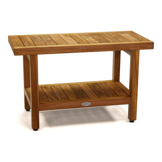 Houzz teak shower bench hotsell
