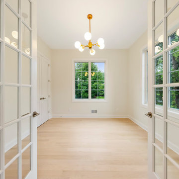 New Construction Home Office | Summit, NJ | WA Construct