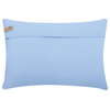 Blue 12"x20" Pillow Cover, Denim, Geometric, Denim Mood