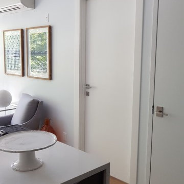 SmartPro Flat Modern Interior Door Polar White
