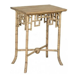 Natural Bamboo Side Table - Side Tables And End Tables