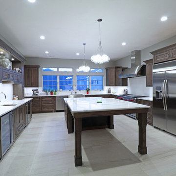 Oxford Stained Oak Kitchen