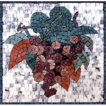 Mosaic Patterns, Grapes, 12"x12"