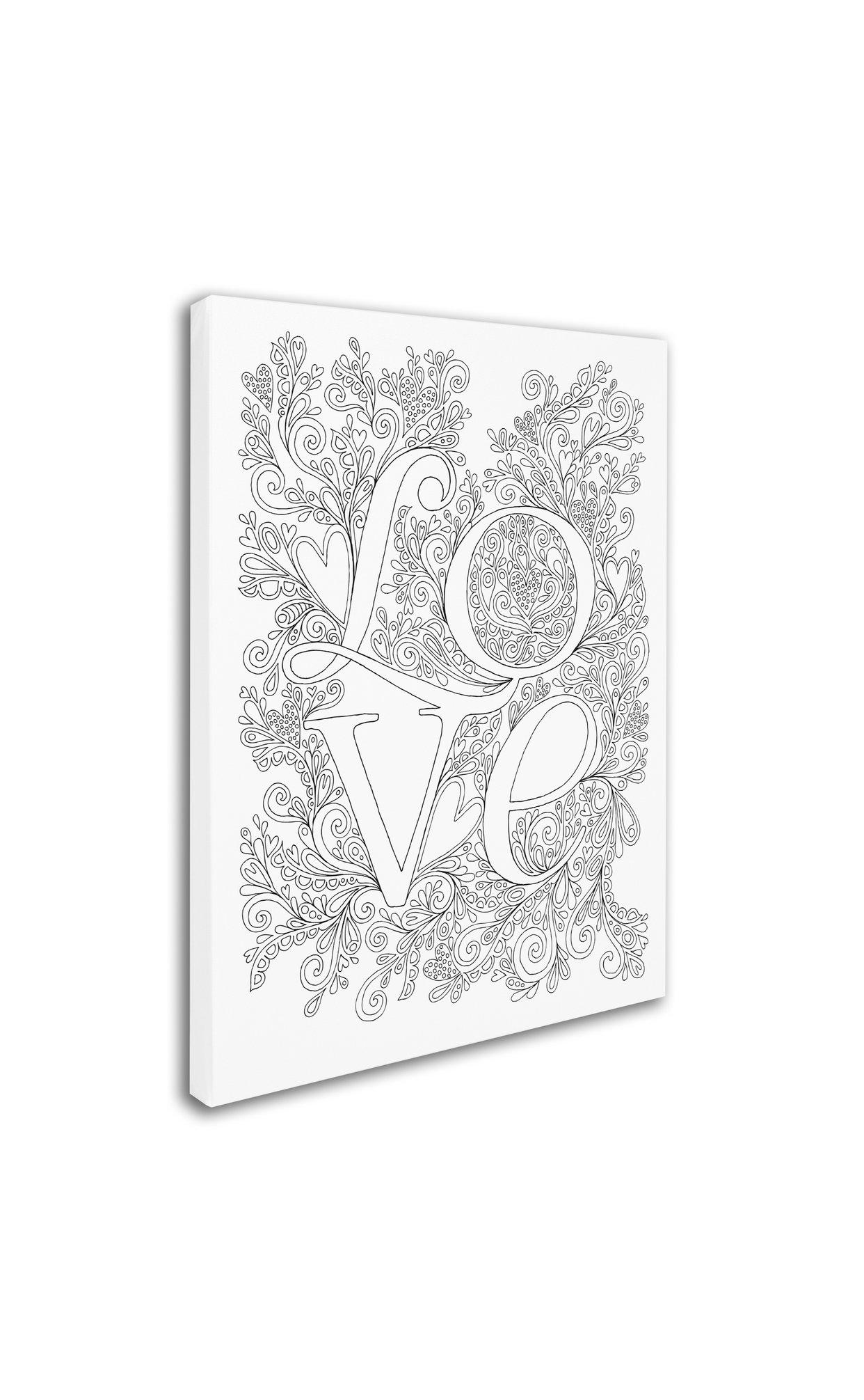 Hello Angel 'Letters & Words 10' Canvas Art, 32