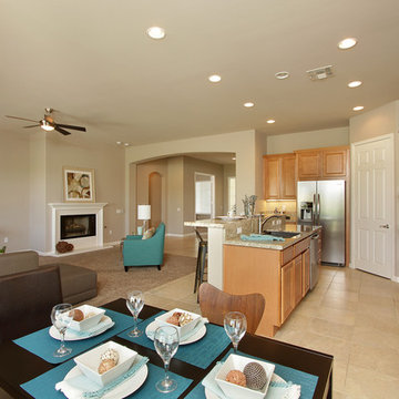 Staged 3BR &Den Fairway Home at Sun City Shadow Hills