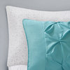 Intelligent Design Vinnie Boho Comforter Set With Bed Sheets, Aqua