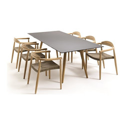 DANSK STACKING CHAIR - Garden Dining Chairs
