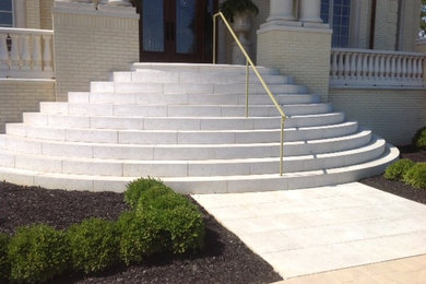 Example of a classic staircase design in Louisville