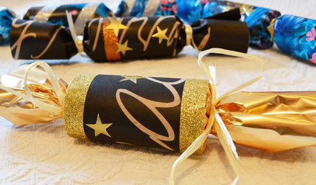DIY: Silvester-Knallbonbons basteln – aus Toilettenpapierrollen!