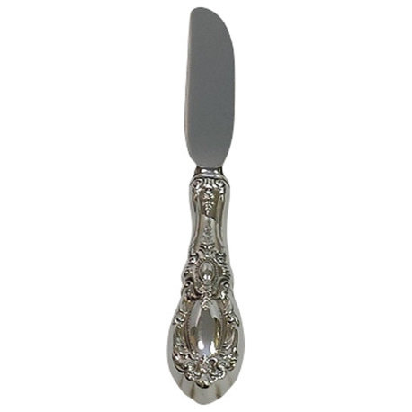 Towle Sterling Silver King Richard Butter Spreader, Hollow Handle