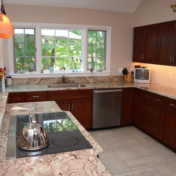 Burke, VA Cherry Kitchen Remodel