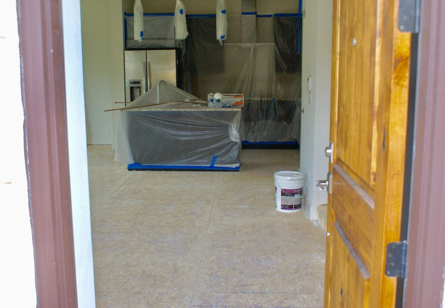 Flooring and paint