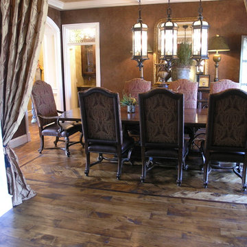 Hand Scraped Character Hickory Show Home