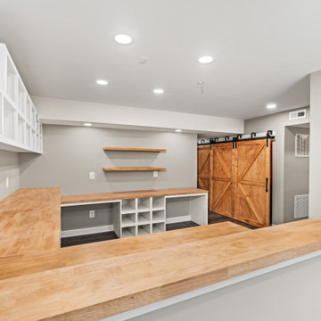 Custom-Built for Creativity: A Functional Basement Transformation
