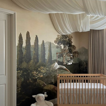 Nursery wallpaper installation in 48377, Novi