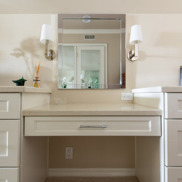 Makeup Vanity in Master Suite Remodel