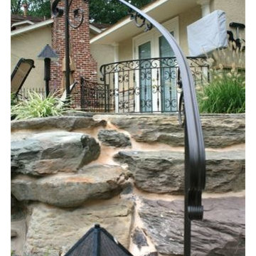Iron railings