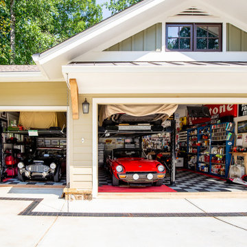 A WOW garage for a car collector