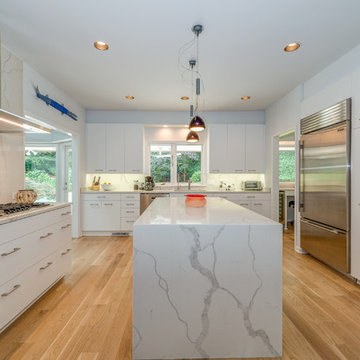 After - so much brighter, more open, inviting and modern