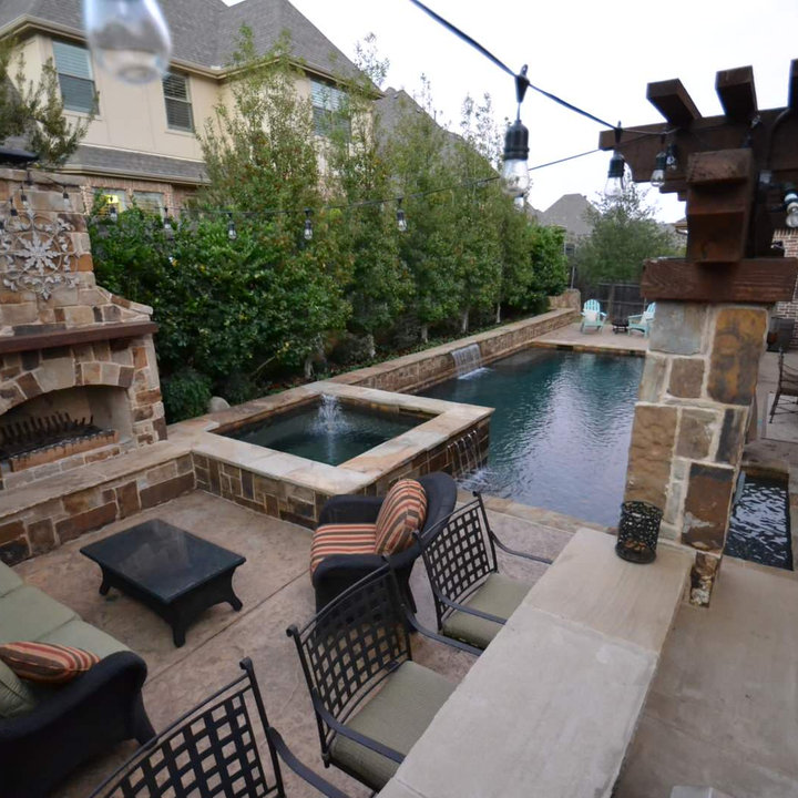75 Beautiful Stamped Concrete Patio Design Ideas & Pictures