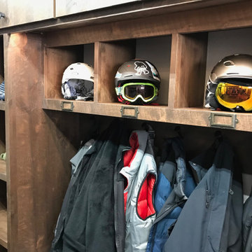 Family Ski Garage