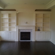 living room firelace