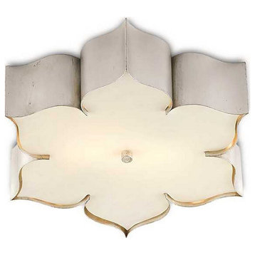 Currey and Company 9999-0042 Grand Lotus - Two Light Flush Mount