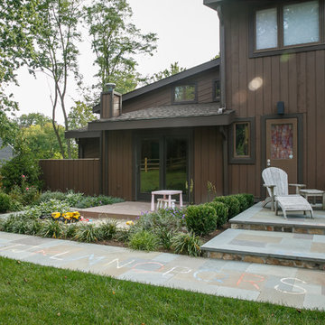Contemporary Patios & Gardens for Modernist Home