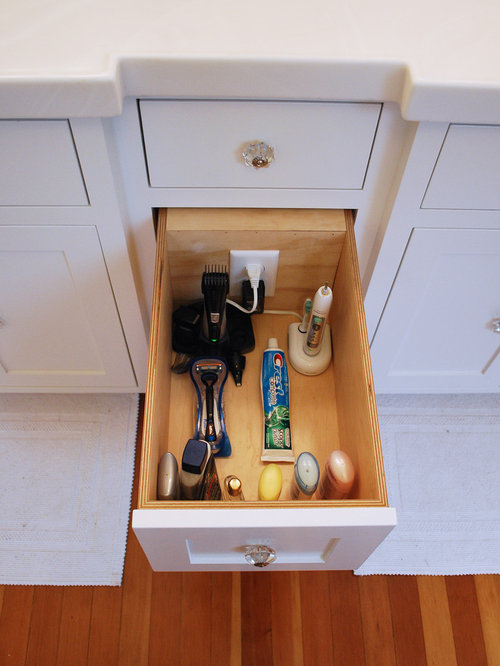 Bathroom Drawer Electrical Outlets | Houzz