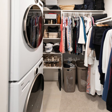 Leawood, Kansas Primary Bathroom Remodel with Custom Shower and Expanded Closet
