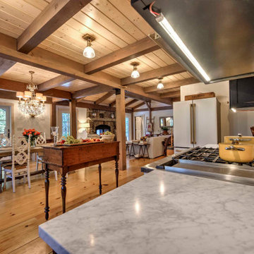 Rustic Ski Chalet Kitchen - West Dover, VT
