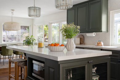 Inspiration for a craftsman kitchen remodel in San Diego