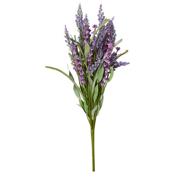 Lavender Flower Bush, 21"