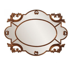www.essentialsinside.com: clarissa ornate framed wall mirror - Wall Mirrors