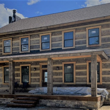 200 yr old Amish Log Cabin