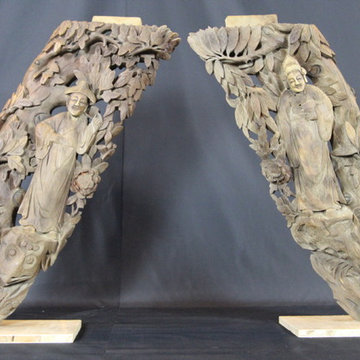 Design Ideas - Chinese Antique Architectural Pieces - Green Antiques