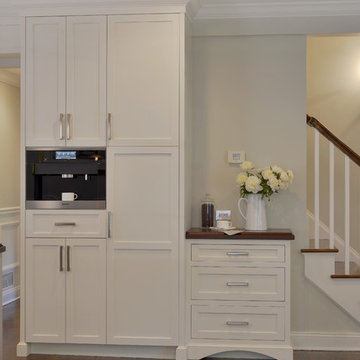 Classic White Kitchen in Southern Westchester