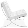Barcelona Chair, White