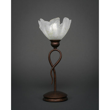 Leaf 1 Light Table Lamp In Bronze (35-BRZ-755)