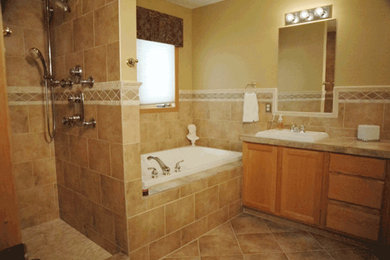 Inspiration for a timeless bathroom remodel in Other