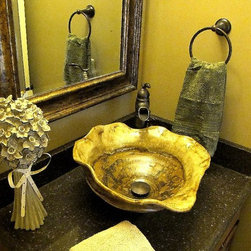 Handmade Pottery Sink Vessels - Bathroom Sinks
