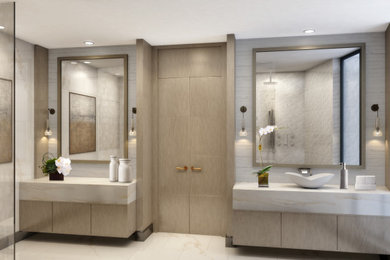 Minimalist bathroom photo in Other