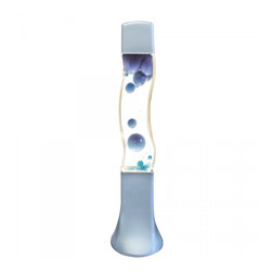 Lava Lamp Groovy Magma Light with Blue Wax & Clear Liquid 42cm - Table Lamps