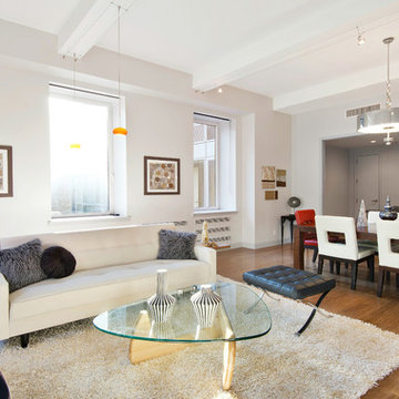 NYC Living/Family/Den Rooms by Designed to Appeal